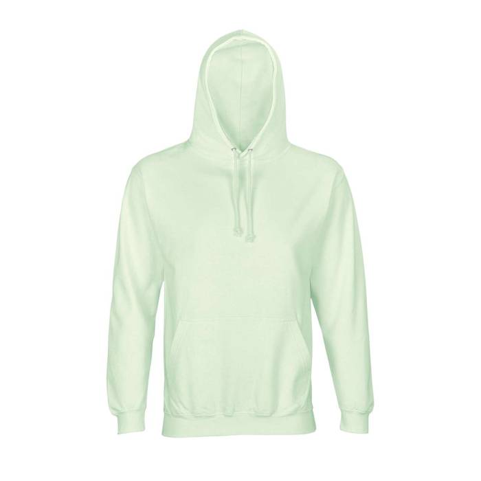 SOL`S CONDOR TUBE - UNISEX HOODED SWEATSHIRT - Creamy Green, #E9EDE9<br><small>UT-so04181crg-2xl</small>