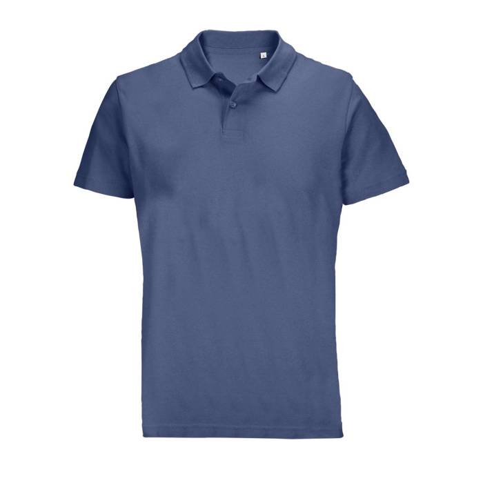 SOL`S PULSE - UNISZEX GALLÉROS PÓLÓ - Denim, #3D4D63<br><small>UT-so04502de-2xl</small>