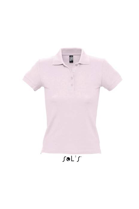 SOL`S PEOPLE - WOMEN`S POLO SHIRT - Pale Pink, #FCE7EB<br><small>UT-so11310pp-2xl</small>