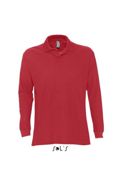 SOL`S STAR - MEN`S POLO SHIRT - Red, #BB0020<br><small>UT-so11328re-2xl</small>
