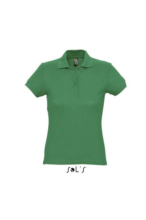 SOL`S PASSION - WOMEN`S POLO SHIRT - Kelly Green, #0F7A37<br><small>UT-so11338kl-2xl</small>