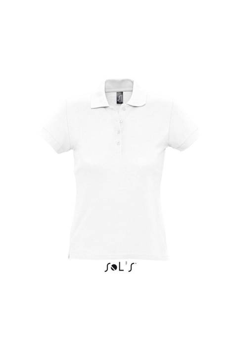 SOL`S PASSION - WOMEN`S POLO SHIRT - White, #FFFFFF<br><small>UT-so11338wh-2xl</small>