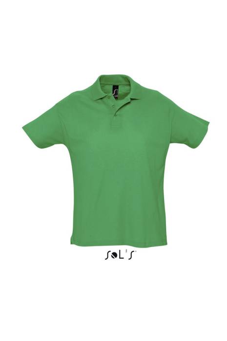 SOL`S SUMMER II - MEN`S POLO SHIRT - Kelly Green, #0F7A37<br><small>UT-so11342kl-l</small>