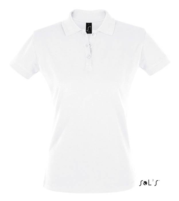 SOL`S PERFECT WOMEN - POLO SHIRT - White, #FFFFFF<br><small>UT-so11347wh-s</small>