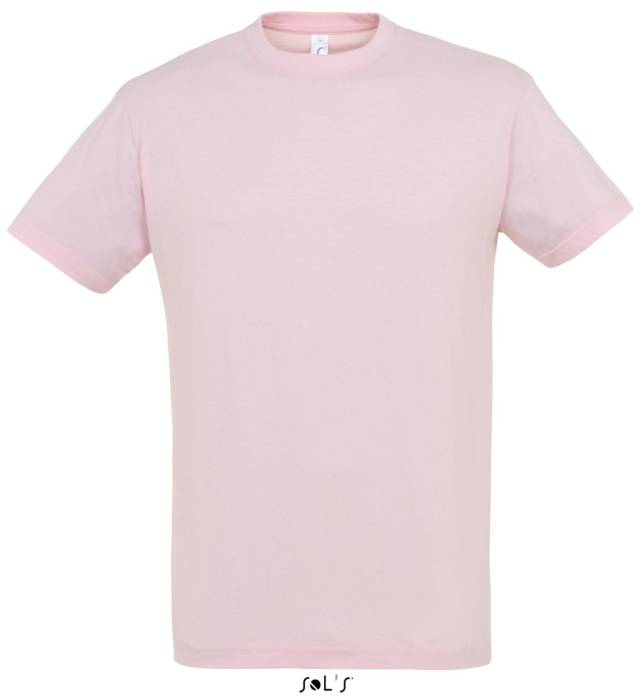 SOL`S REGENT - UNISEX KÖRNYAKÚ PÓLÓ - Medium Pink, #FAE0EB<br><small>UT-so11380mp-s</small>