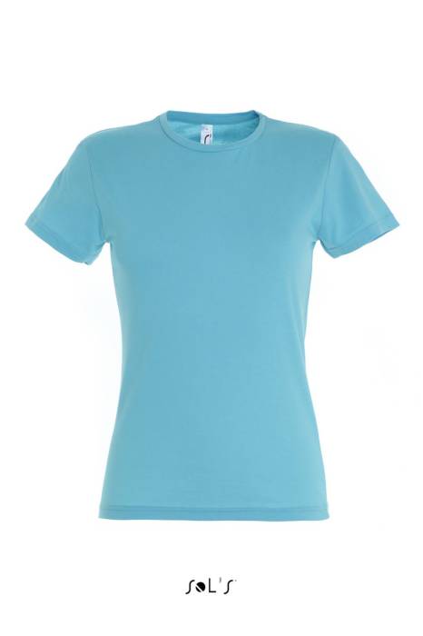 SOL`S - MISS NŐI PÓLÓ - Atoll Blue, #32B4C3<br><small>UT-so11386ab-xl</small>