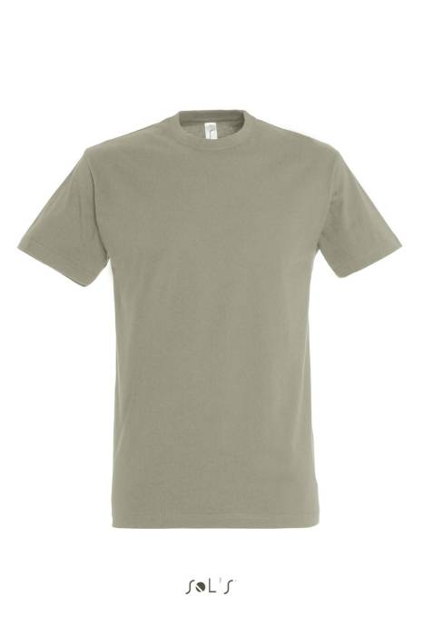 SOL`S IMPERIAL- FÉRFI KÖRNYAKÚ PÓLÓ - Khaki, #737E6A<br><small>UT-so11500kh-xs</small>