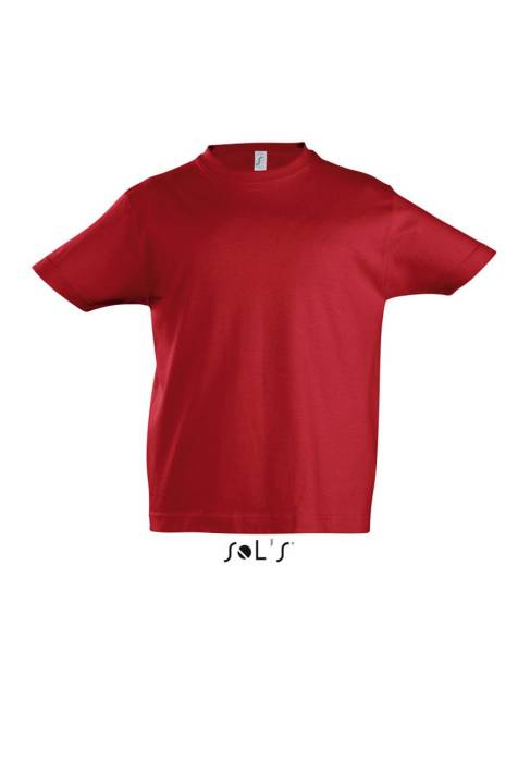 SOL`S IMPERIAL KIDS - ROUND NECK T-SHIRT - Red, #BB0020<br><small>UT-so11770re-10a</small>
