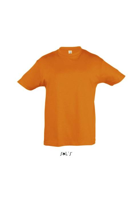 SOL`S REGENT KIDS - ROUND NECK T-SHIRT - Orange, #E3520D<br><small>UT-so11970or-10a</small>