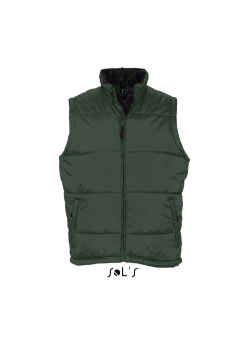 SOL`S WARM - QUILTED BODYWARMER - Forest Green, #565B37<br><small>UT-so44002fo-3xl</small>