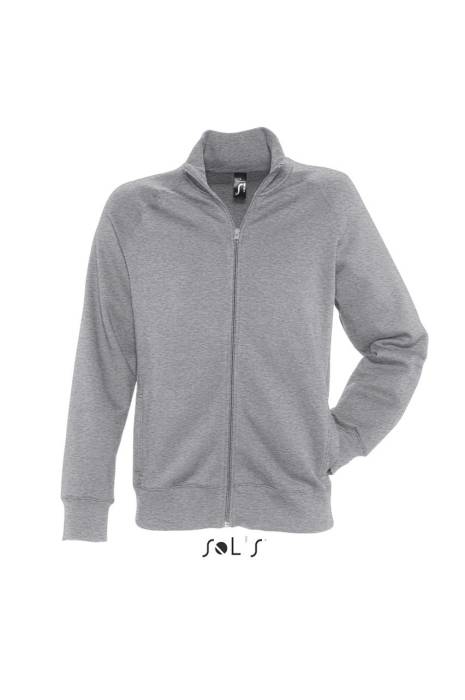 SOL`S SUNDAE - MEN’S ZIPPED JACKET - Deep Grey Melange, #444D4F<br><small>UT-so47200dgm-s</small>