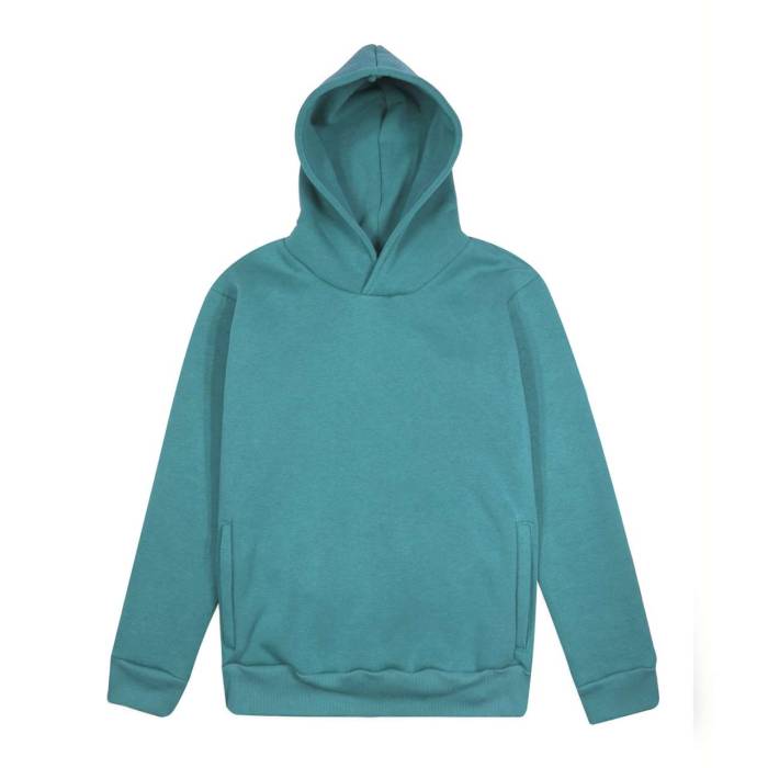 MYA - UNISEX URBAN SOFT HOODED SWEATSHIRT - Aqua Green, #42BEA0<br><small>UT-ve817taqg-l</small>