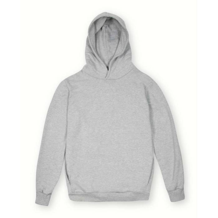 MYA - UNISEX URBAN SOFT HOODED SWEATSHIRT - Light Melange, #CACCD1<br><small>UT-ve817tlmel-m</small>