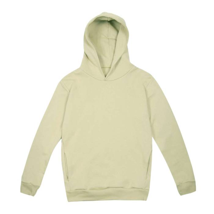 MYA - UNISEX URBAN SOFT HOODED SWEATSHIRT - White Cream, #F6FAEE<br><small>UT-ve817twhc-2xl</small>