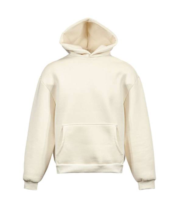 BOXY - SOFT HOODED SWEATSHIRT - Cream, #D6DDC5<br><small>UT-ve889tcrm-s</small>