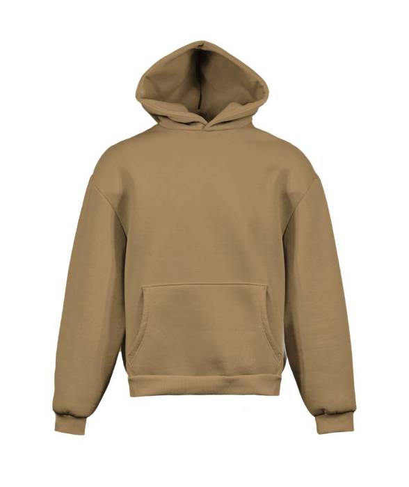 BOXY - SOFT HOODED SWEATSHIRT - Tobacco, #715138<br><small>UT-ve889ttob-2xl</small>