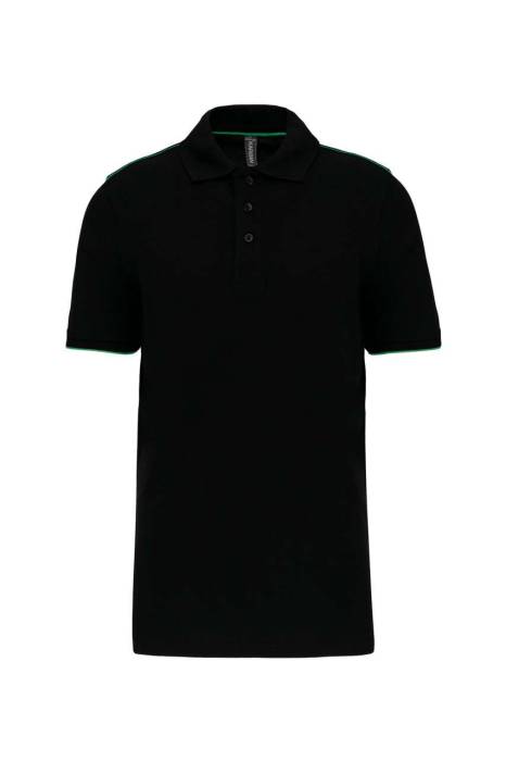 MEN'S SHORT-SLEEVED CONTRASTING DAYTODAY POLO SHIRT