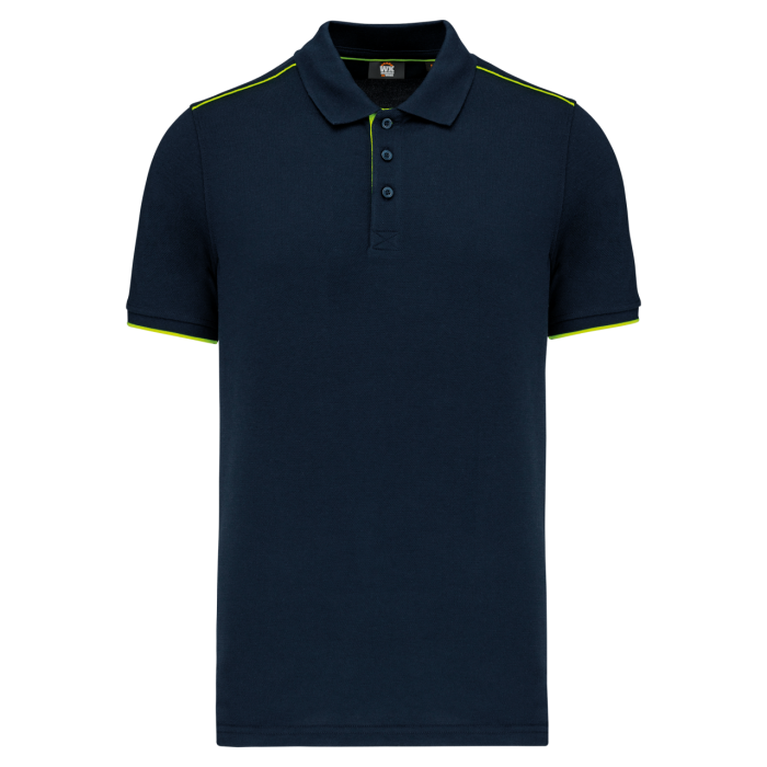 MEN'S SHORT-SLEEVED CONTRASTING DAYTODAY POLO SHIRT