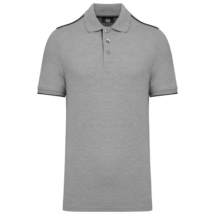 MEN'S SHORT-SLEEVED CONTRASTING DAYTODAY POLO SHIRT