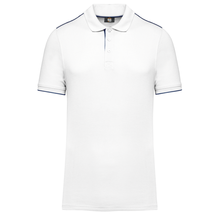 MEN'S SHORT-SLEEVED CONTRASTING DAYTODAY POLO SHIRT