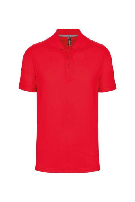 MEN`S SHORT-SLEEVED POLO SHIRT - Red, #fc0a12<br><small>UT-wk274re-4xl</small>