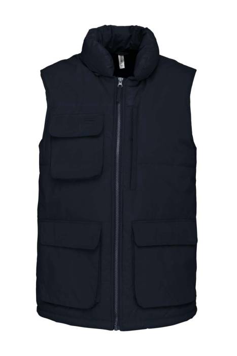 QUILTED BODYWARMER - Navy, #021E2F<br><small>UT-wk615nv-l</small>