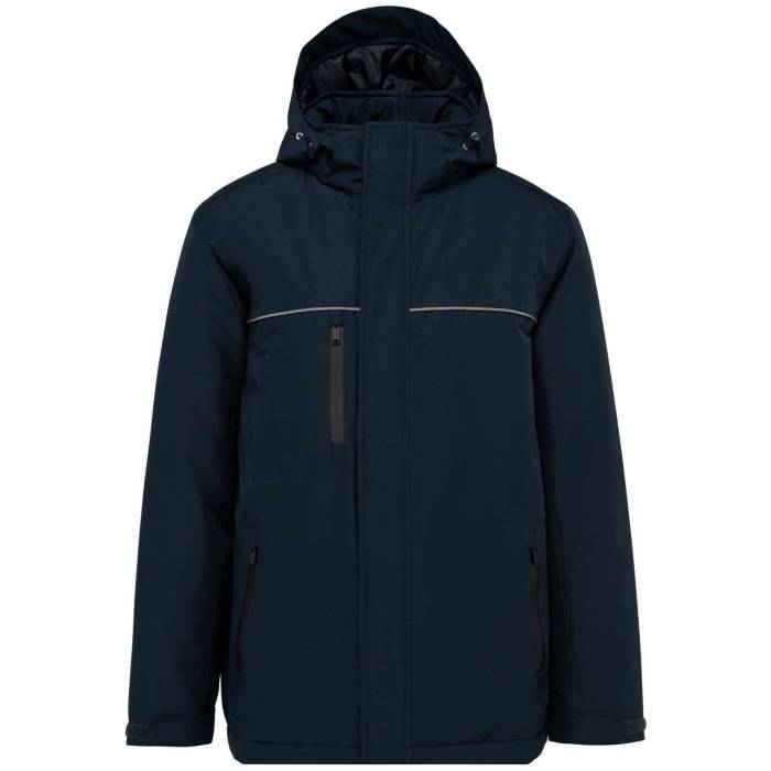 UNISEX HOODED PERFORMANCE PARKA - Navy, #002a42<br><small>UT-wk650nv-l</small>