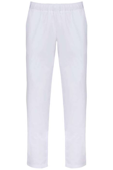 UNISEX COTTON TROUSERS - White, #ECECFC<br><small>UT-wk704wh-l</small>
