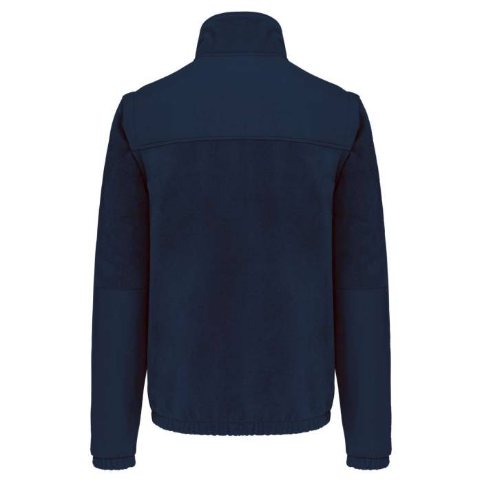 FLEECE JACKET WITH REMOVABLE SLEEVES - Navy, #021E2F<br><small>UT-wk9105nv-3xl</small>