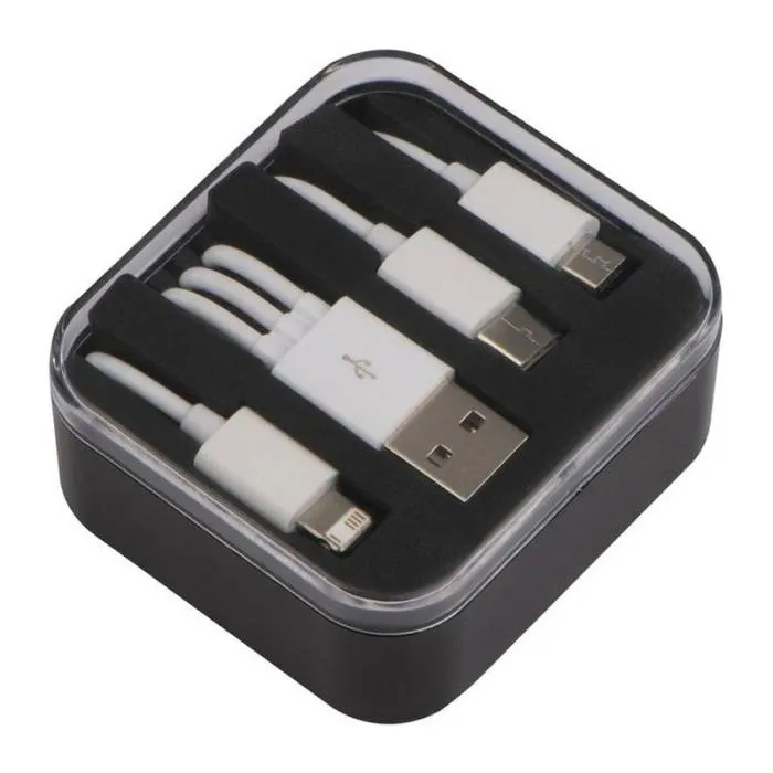 USB töltőkábel dobozban