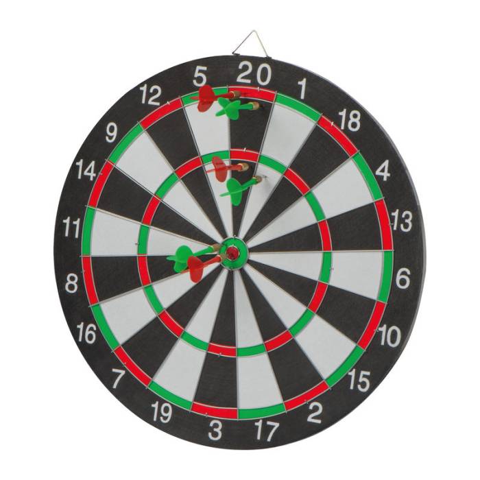 Darts tábla nyilakkal