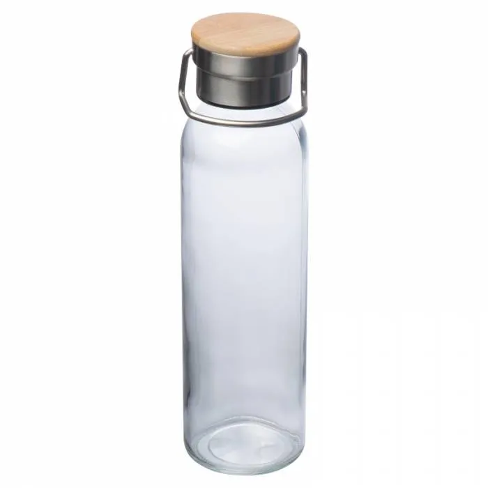 Üveg ivópalack neoprén tokban, 600 ml
