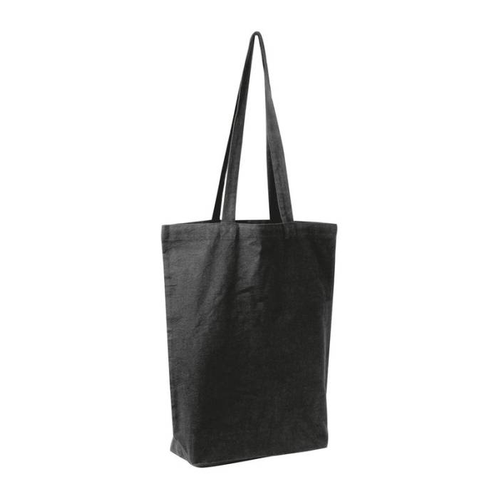 Fairtrade hosszúfülű vászontáska, 180 g/m²