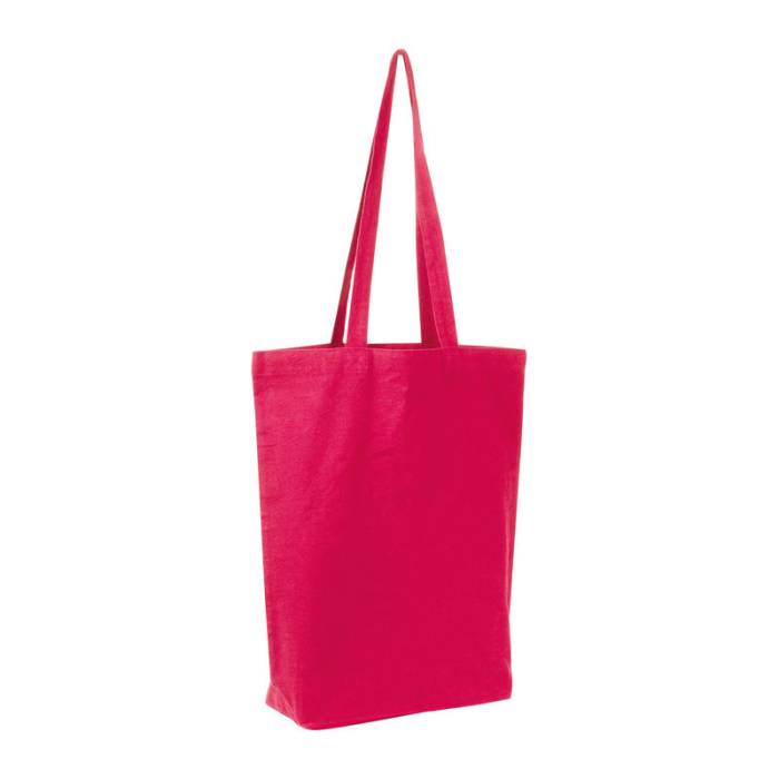 Fairtrade hosszúfülű vászontáska, 180 g/m²