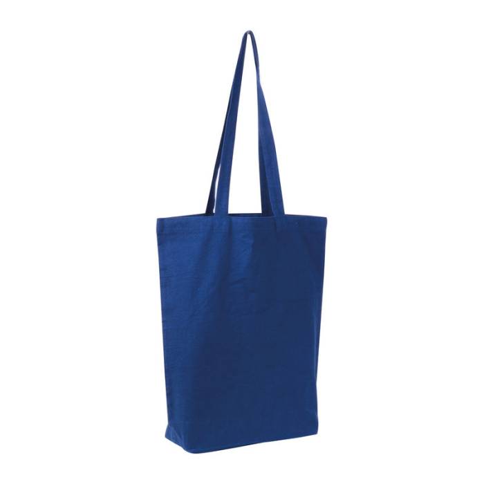 Fairtrade hosszúfülű vászontáska, 180 g/m²