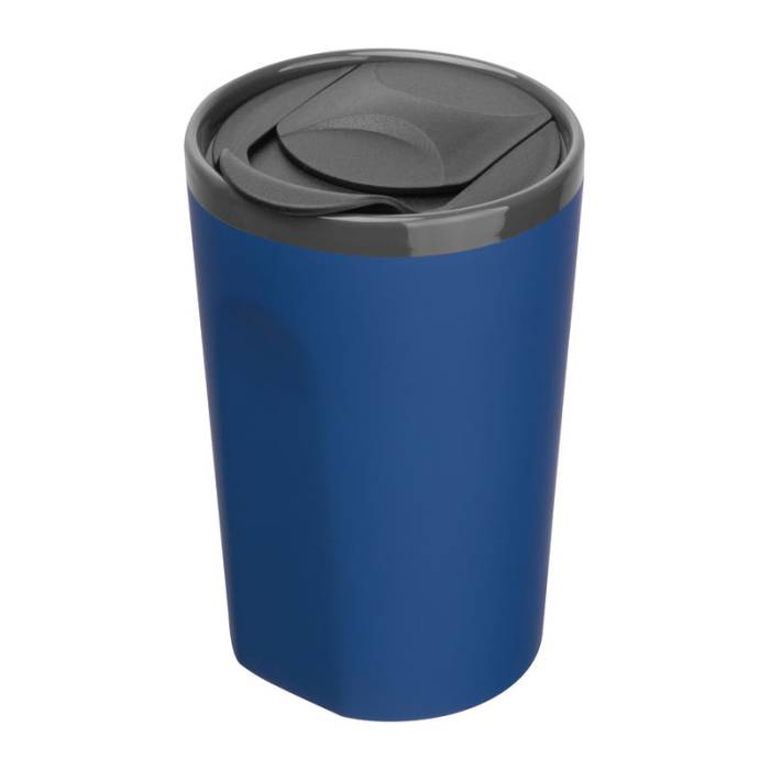 Gumírozott kerámia utazó pohár, 400 ml