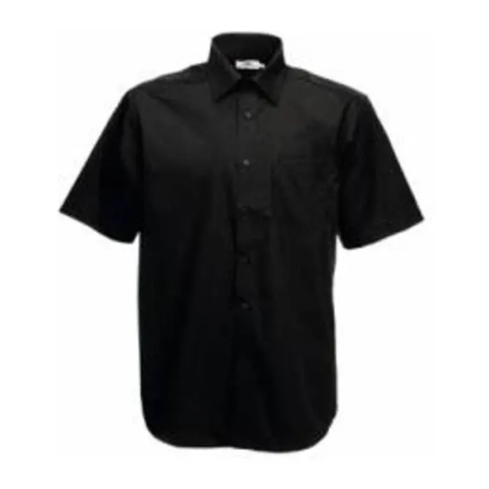 SHORT SLEEVE POPLIN SHIRT