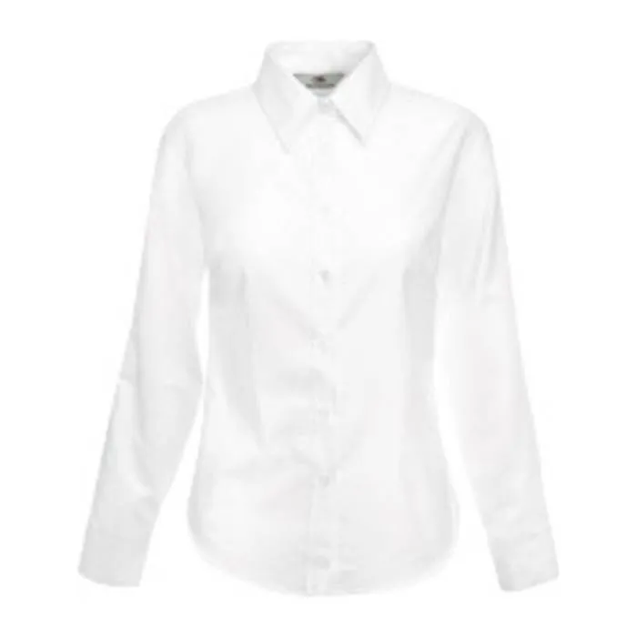 LADY FIT LONG SLEEVE OXFORD SHIRT