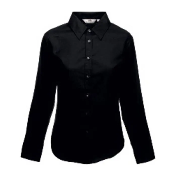 LADY FIT LONG SLEEVE OXFORD SHIRT