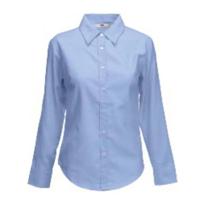 LADY FIT LONG SLEEVE OXFORD SHIRT