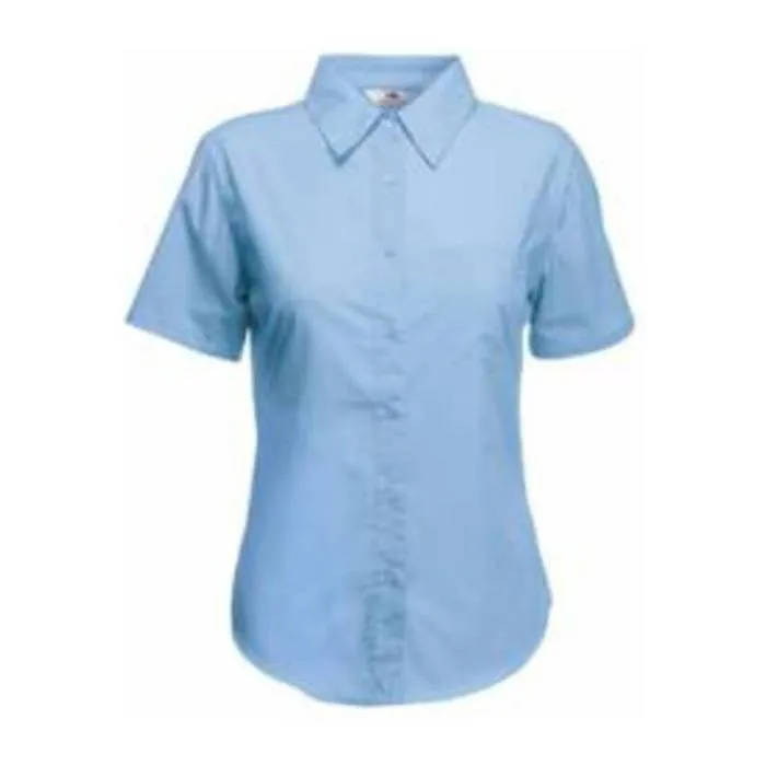 LADY FIT SHORT SLEEVE POPLIN SHIRT
