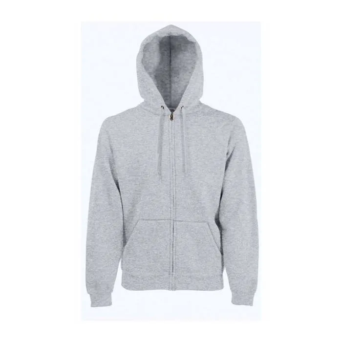 HOODED SWEAT JACKET