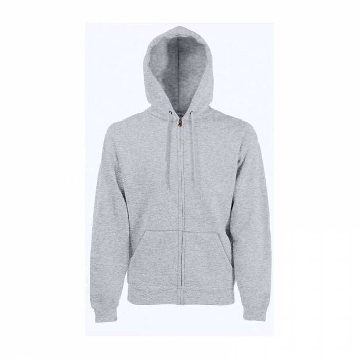 HOODED SWEAT JACKET