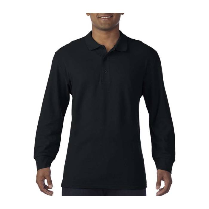 PREMIUM COTTON® ADULT LONGSLEEVE DOUBLE PIQUÉ POLO