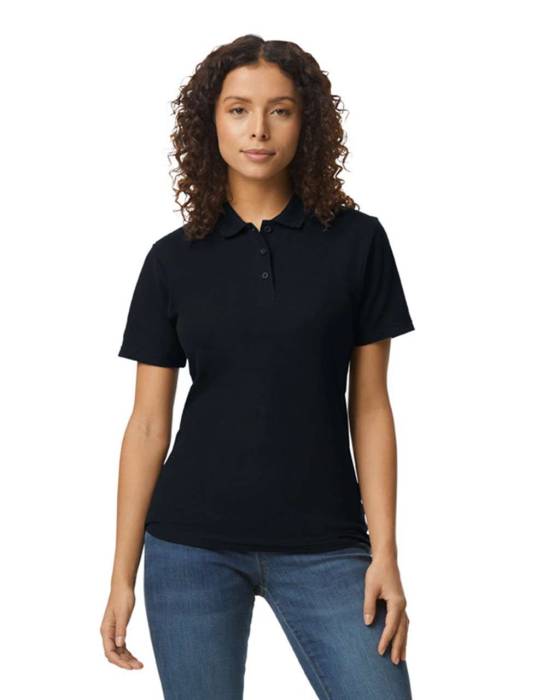 Softstyle® Ladies' Double Piqué Polo