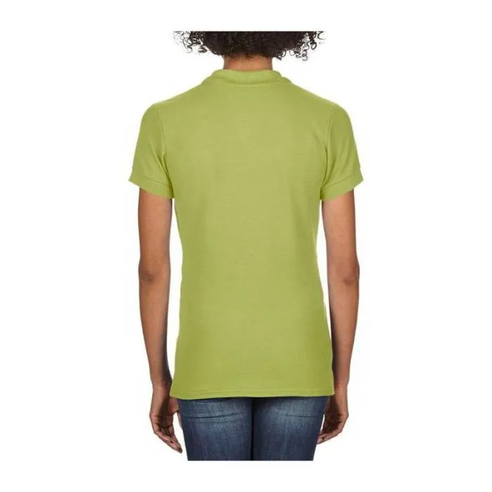 GILDAN® PREMIUM COTTON LADIES' DOUBLE PIQUÉ POLO