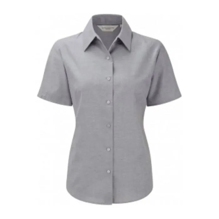 933F•LADIES SHIRT SSL SILVER L