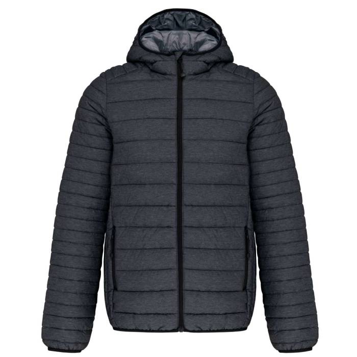 MEN'S LIGHTWEIGHT HOODED PADDED JACKET