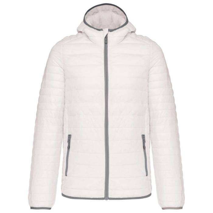 MEN'S LIGHTWEIGHT HOODED PADDED JACKET