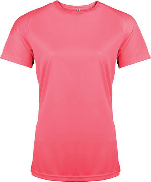 LADIES' SHORT-SLEEVED SPORTS T-SHIRT